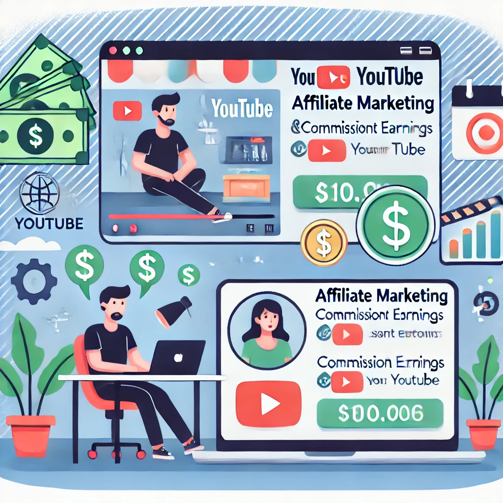 Earn money on YouTube with affiliate marketing