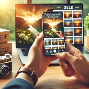 How to make money by selling photos using a smartphone Income