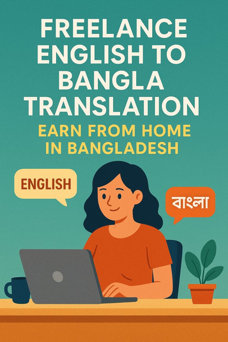 Freelance English to Bangla Translation – Earn from Home in Bangladesh