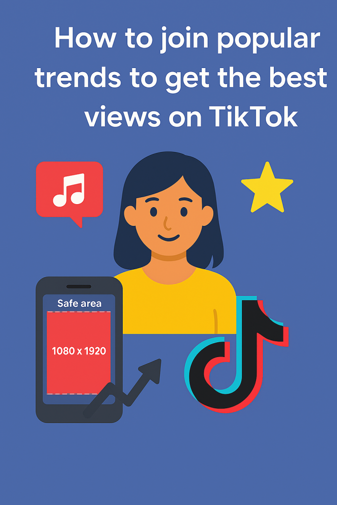 How to join popular trends to get the best views on TikTok
