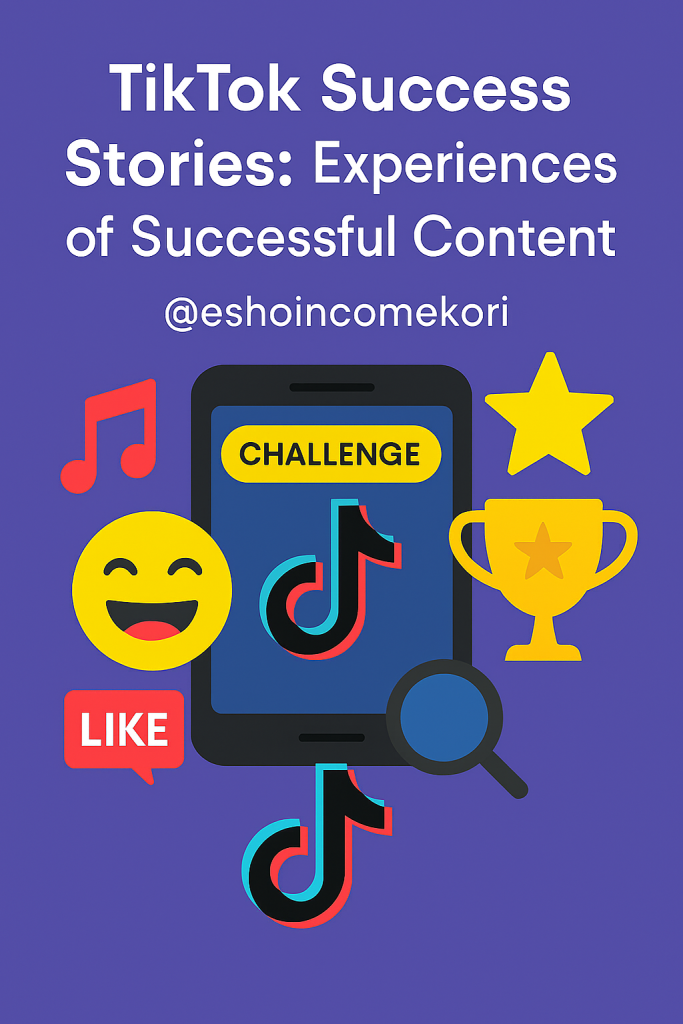 TikTok Success Stories: Experiences of Successful Content Creators