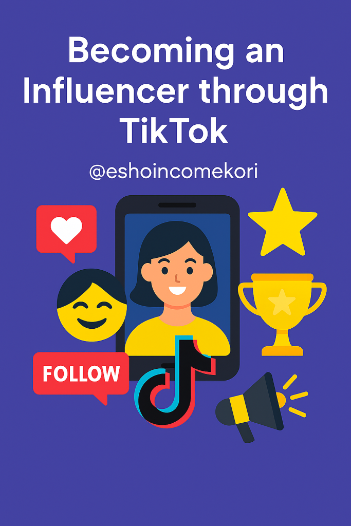 Becoming an Influencer through TikTok