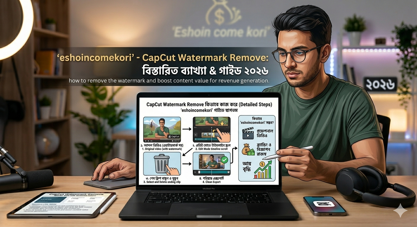 CapCut watermark remove কিভাবে কাজ করে বিস্তারিত ব্যাখ্যা