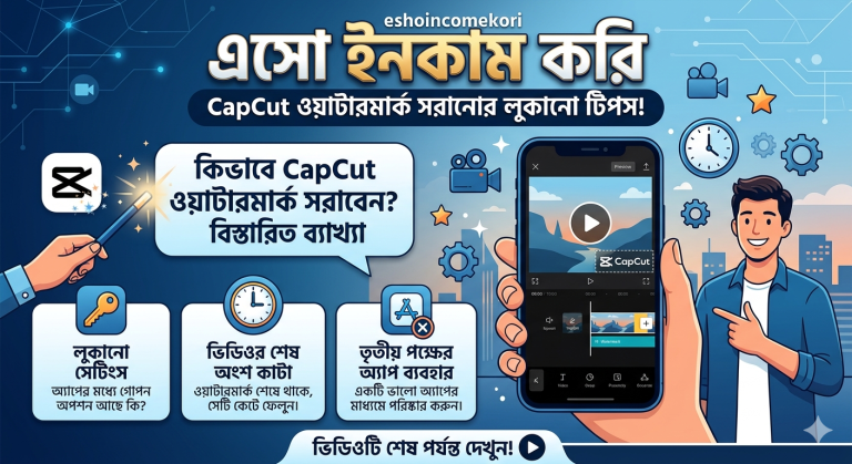 CapCut watermark remove সম্পর্কে অজানা তথ্য