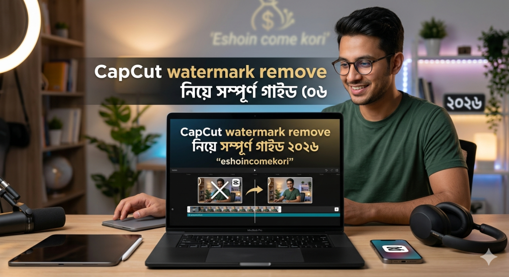 CapCut watermark remove নিয়ে সম্পূর্ণ গাইড ২০২৬
