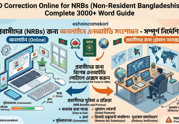 NID Correction Online for NRBs (Non-Resident Bangladeshis) – Complete 3000+ Word Guide
