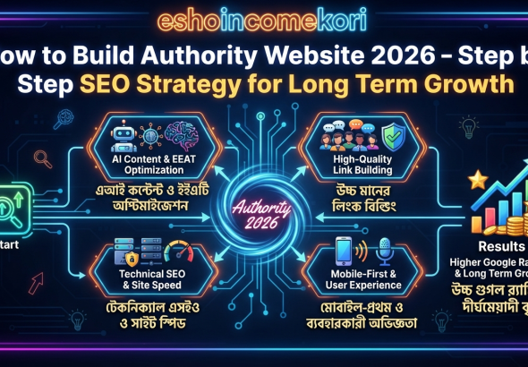 How to Build Authority Website 2026 – Step by Step SEO Strategy for Long Term Growth