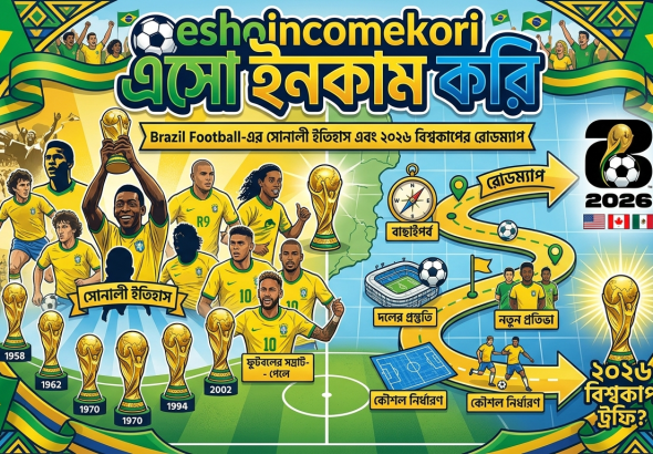 Brazil Football-এর সোনালী ইতিহাস এবং ২০২৬ বিশ্বকাপের রোডম্যাপ