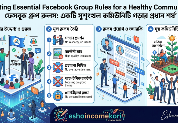  Setting Essential Facebook Group Rules for a Healthy Community | ফেসবুক গ্রুপ রুলস: একটি সুশৃঙ্খল কমিউনিটি গড়ার প্রধান শর্ত