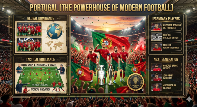  Portugal (The Powerhouse of Modern Football)