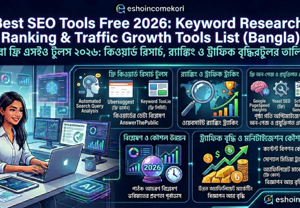 Best SEO Tools Free 2026: Keyword Research, Ranking & Traffic Growth Tools List (Bangla)