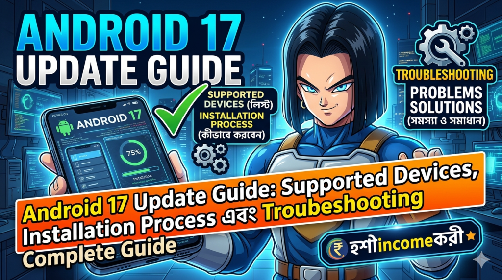 Android 17 Update Guide: Supported Devices, Installation Process এবং Troubleshooting Complete Guide