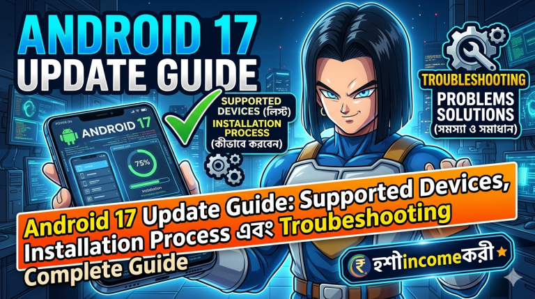 Android 17 Update Guide: Supported Devices, Installation Process এবং Troubleshooting Complete Guide
