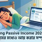 Blogging Passive Income 2026: ব্লগিং থেকে ঘুমের মধ্যেও আয় করার সম্পূর্ণ গাইড
