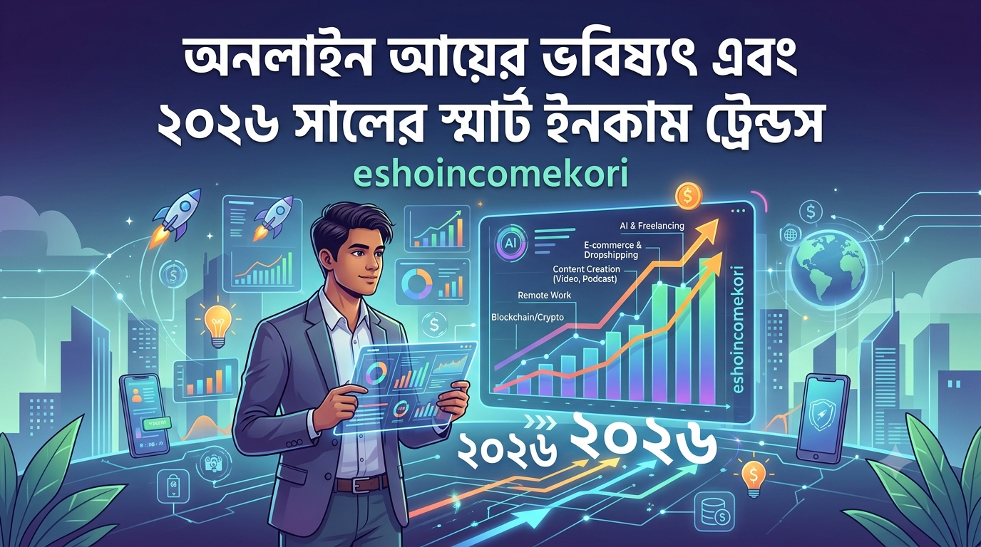 শূন্য ইনভেস্টমেন্টে অনলাইনে আয় করার সম্পূর্ণ গাইড (২০২৬)