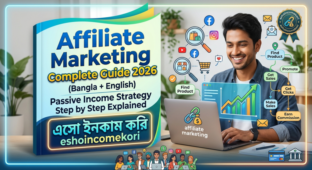 Affiliate Marketing Complete Guide 2026 (Bangla + English): Passive Income Strategy Step by Step Explained