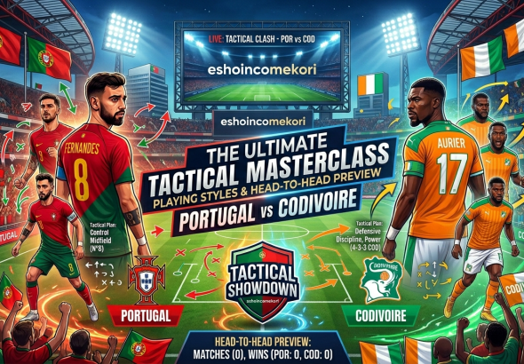 Portugal vs COD (Tactical Masterclass, Playing Styles & Head-to-Head Preview)