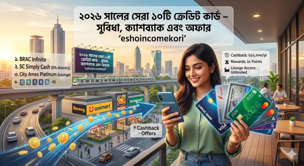 Top 10 Credit Cards to Use in 2026 – Benefits, Cashback, and Offers