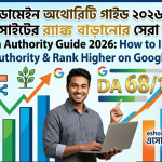 Domain Authority Guide 2026: How to Increase Website Authority & Rank Higher on Google (Bangla)