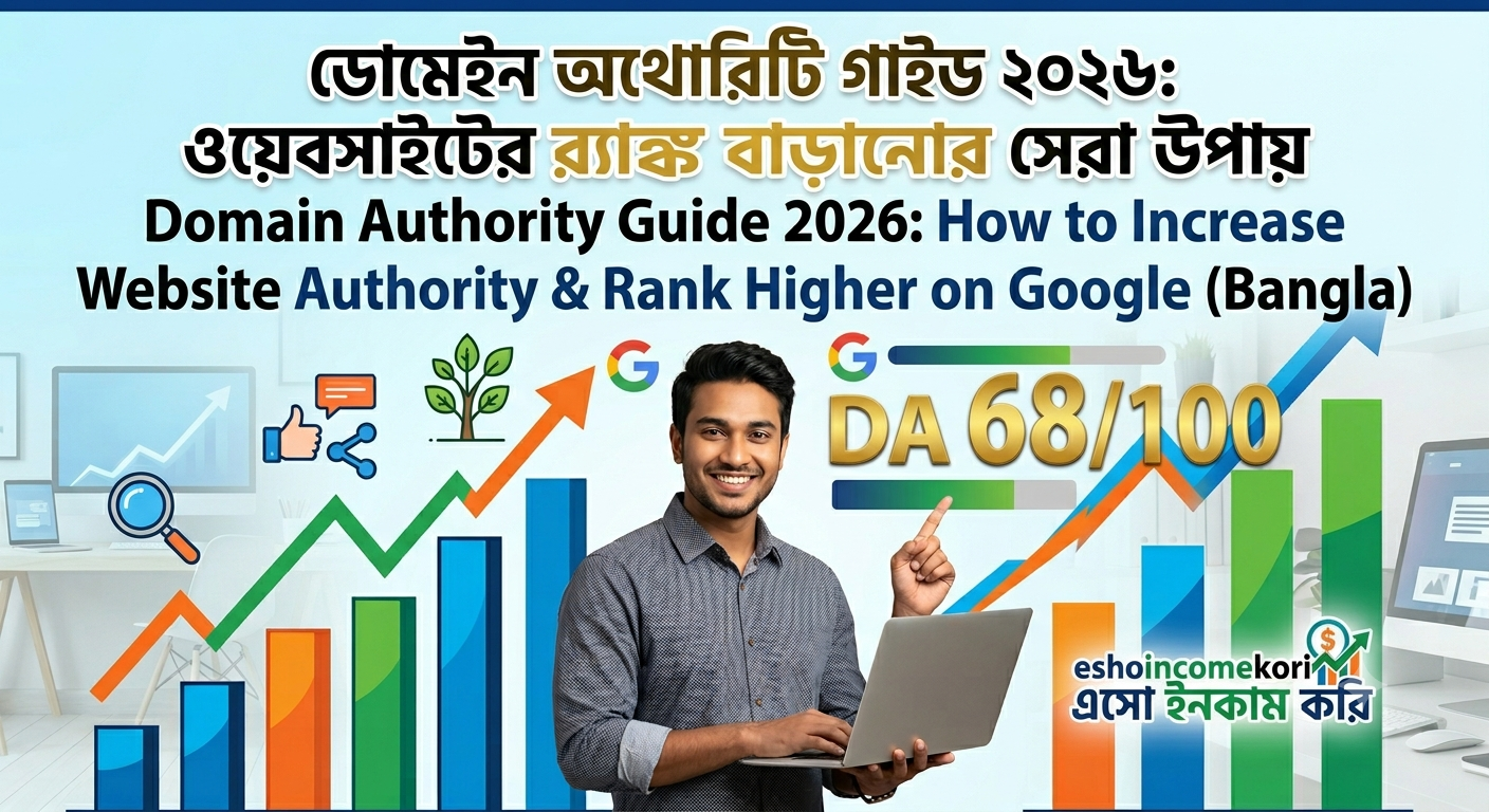 Domain Authority Guide 2026: How to Increase Website Authority & Rank Higher on Google (Bangla)