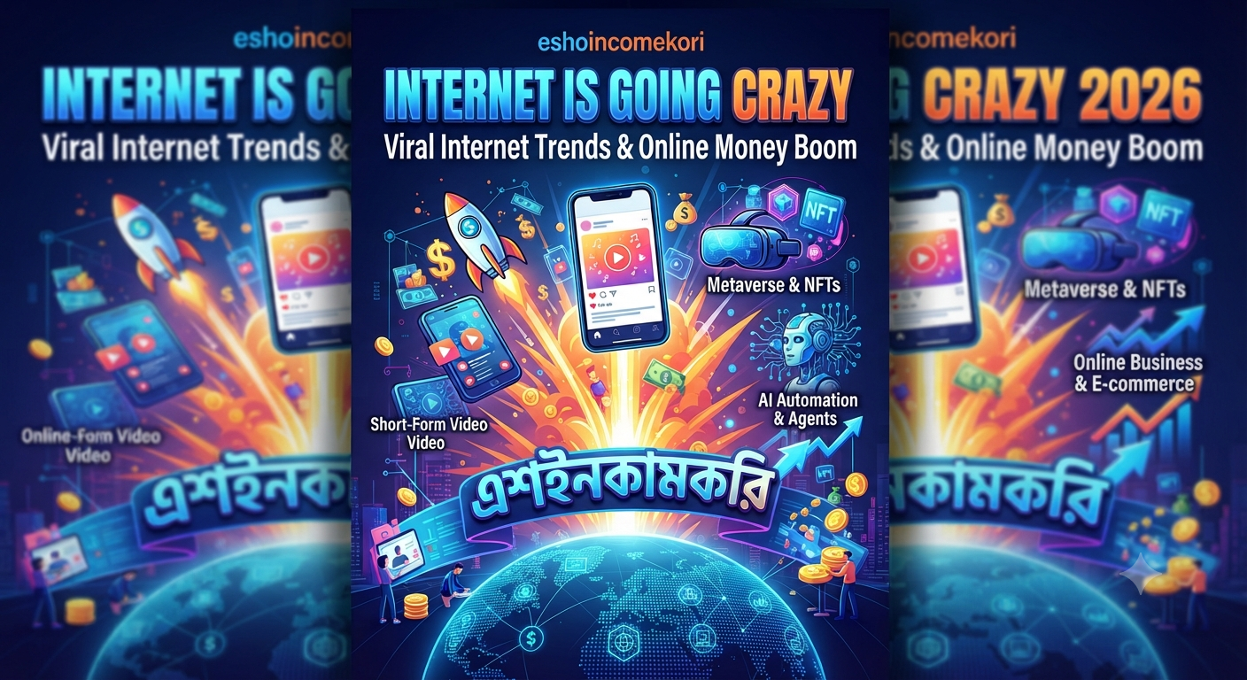 Internet Is Going Crazy 2026 – Viral Internet Trends & Online Money Boom