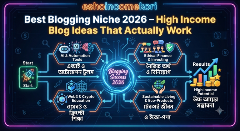 Best Blogging Niche 2026 – High Income Blog Ideas That Actually Work