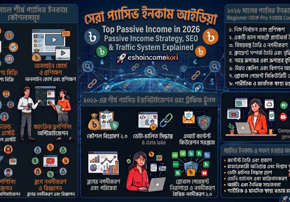 ২০২৬ সালে সেরা প্যাসিভ ইনকাম আইডিয়া