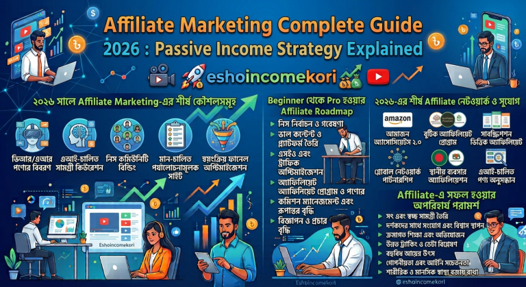 Affiliate Marketing Complete Guide 2026 : Passive Income Strategy Explained