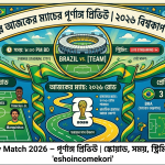 Brazil Today Match 2026 – ব্রাজিলের আজকের ম্যাচের পূর্ণাঙ্গ প্রিভিউ | স্কোয়াড, সময়, স্ট্রিমিং লিংক ও প্রেডিকশন