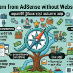 How to earn from AdSense without website traffic
