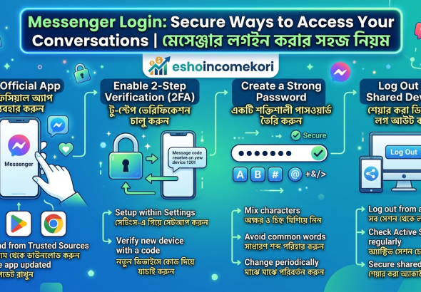 Messenger Login: Secure Ways to Access Your Conversations | মেসেঞ্জার লগইন করার সহজ নিয়ম