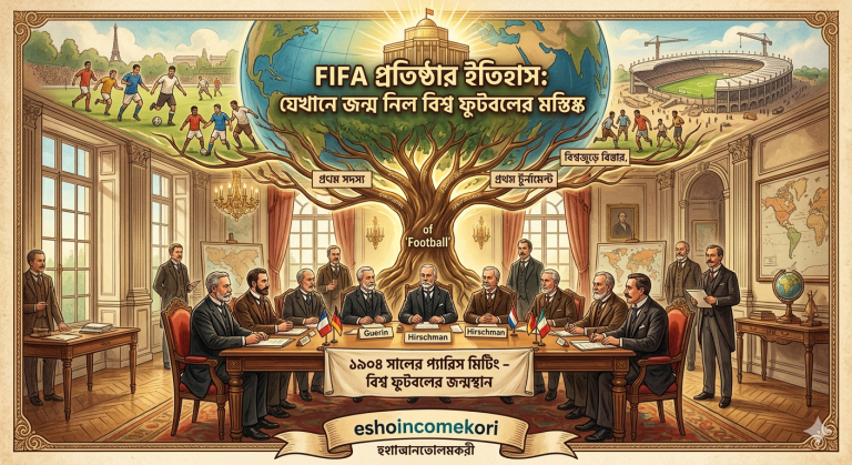 FIFA প্রতিষ্ঠার ইতিহাস: ১৯০৪ সালের প্যারিস মিটিং – যেখানে জন্ম নিল বিশ্ব ফুটবলের মস্তিষ্ক