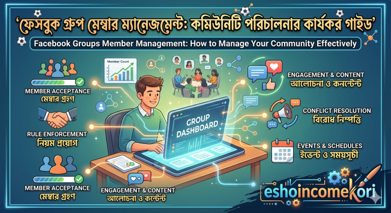 Facebook Groups Member Management: How to Manage Your Community Effectively | ফেসবুক গ্রুপ মেম্বার ম্যানেজমেন্ট: কমিউনিটি পরিচালনার কার্যকর গাইড