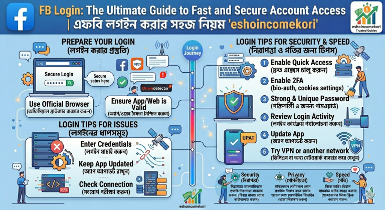  FB Login: The Ultimate Guide to Fast and Secure Account Access এফবি লগইন করার সহজ নিয়ম