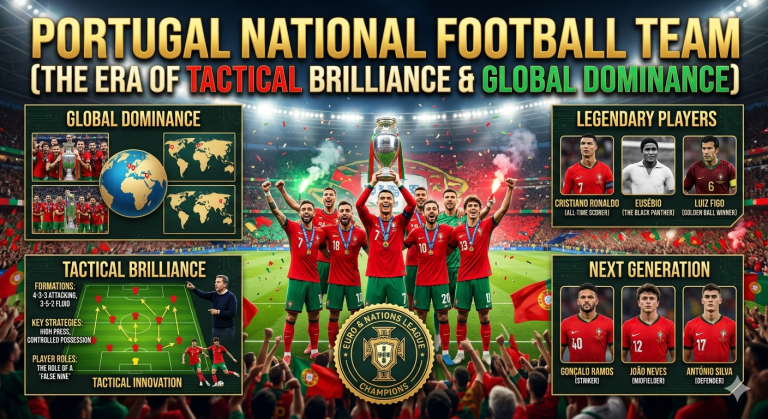  Portugal National Football Team (The Era of Tactical Brilliance & Global Dominance)