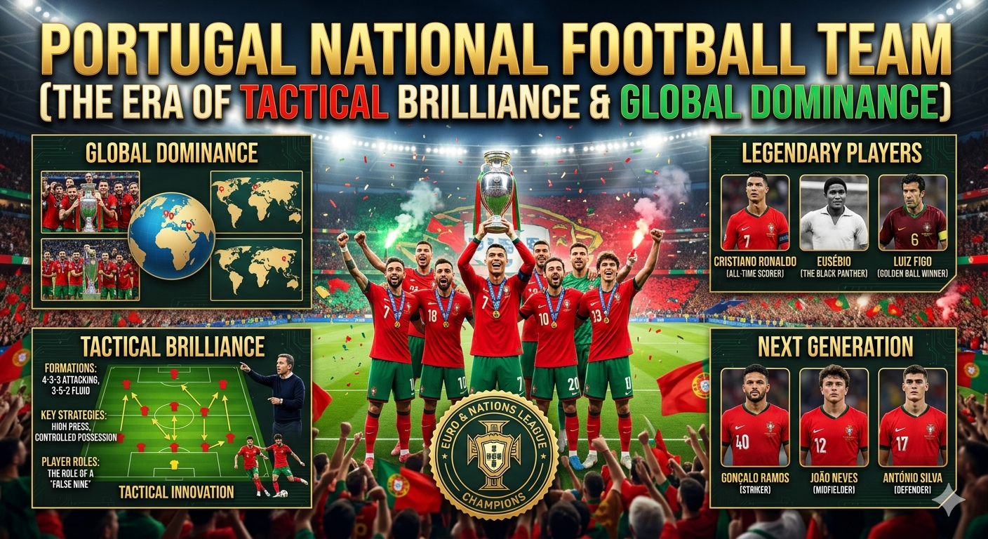  Portugal National Football Team (The Era of Tactical Brilliance & Global Dominance)