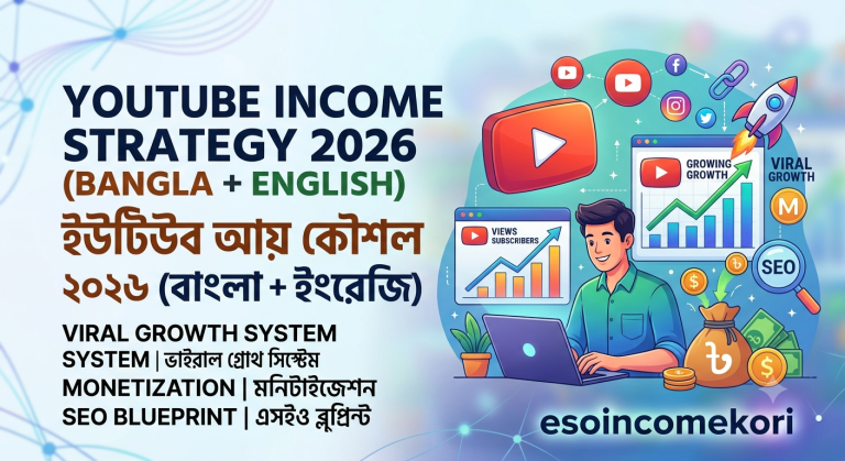 YouTube Income Strategy 2026 (Bangla + English): Viral Growth System, Monetization & SEO Blueprint Explained