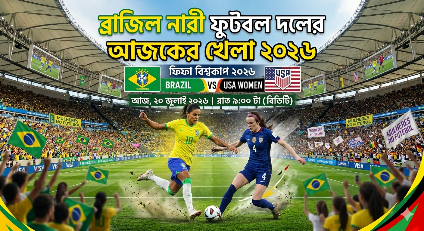 Brazil Women's Today Match 2026