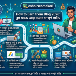 How to Earn from Blog 2026: ব্লগ থেকে আয় করার সম্পূর্ণ গাইড