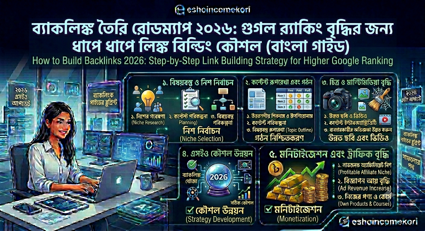 How to Build Backlinks 2026: Step-by-Step Link Building Strategy for Higher Google Ranking (Bangla Guide)