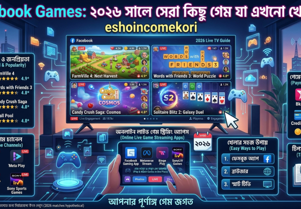 Facebook Games: ২০২৬ সালে সেরা কিছু গেম যা এখনো খেলা হয়
