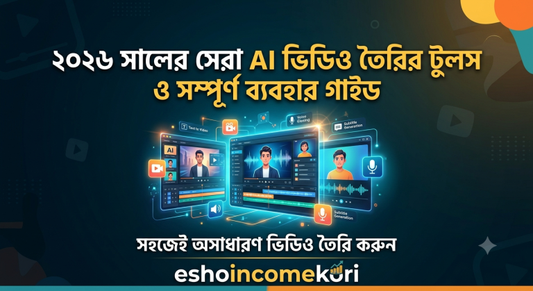 AI Video Creation Tools Guide: ২০২৬ সালের সেরা AI ভিডিও তৈরির টুলস ও সম্পূর্ণ ব্যবহার গাইড