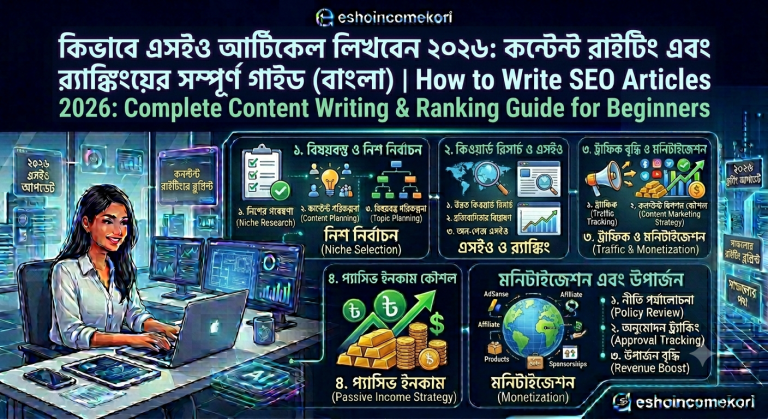 How to Write SEO Articles 2026: Complete Content Writing & Ranking Guide for Beginners (Bangla)