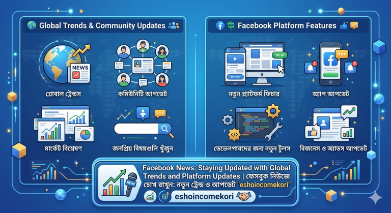 Facebook News: Staying Updated with Global Trends and Platform Updates | ফেসবুক নিউজে চোখ রাখুন: নতুন ট্রেন্ড ও আপডেট