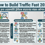 How to Build Traffic Fast 2026: দ্রুত ওয়েবসাইট ট্রাফিক বাড়ানোর বাস্তব কৌশল
