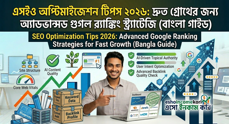 SEO Optimization Tips 2026: Advanced Google Ranking Strategies for Fast Growth (Bangla Guide)