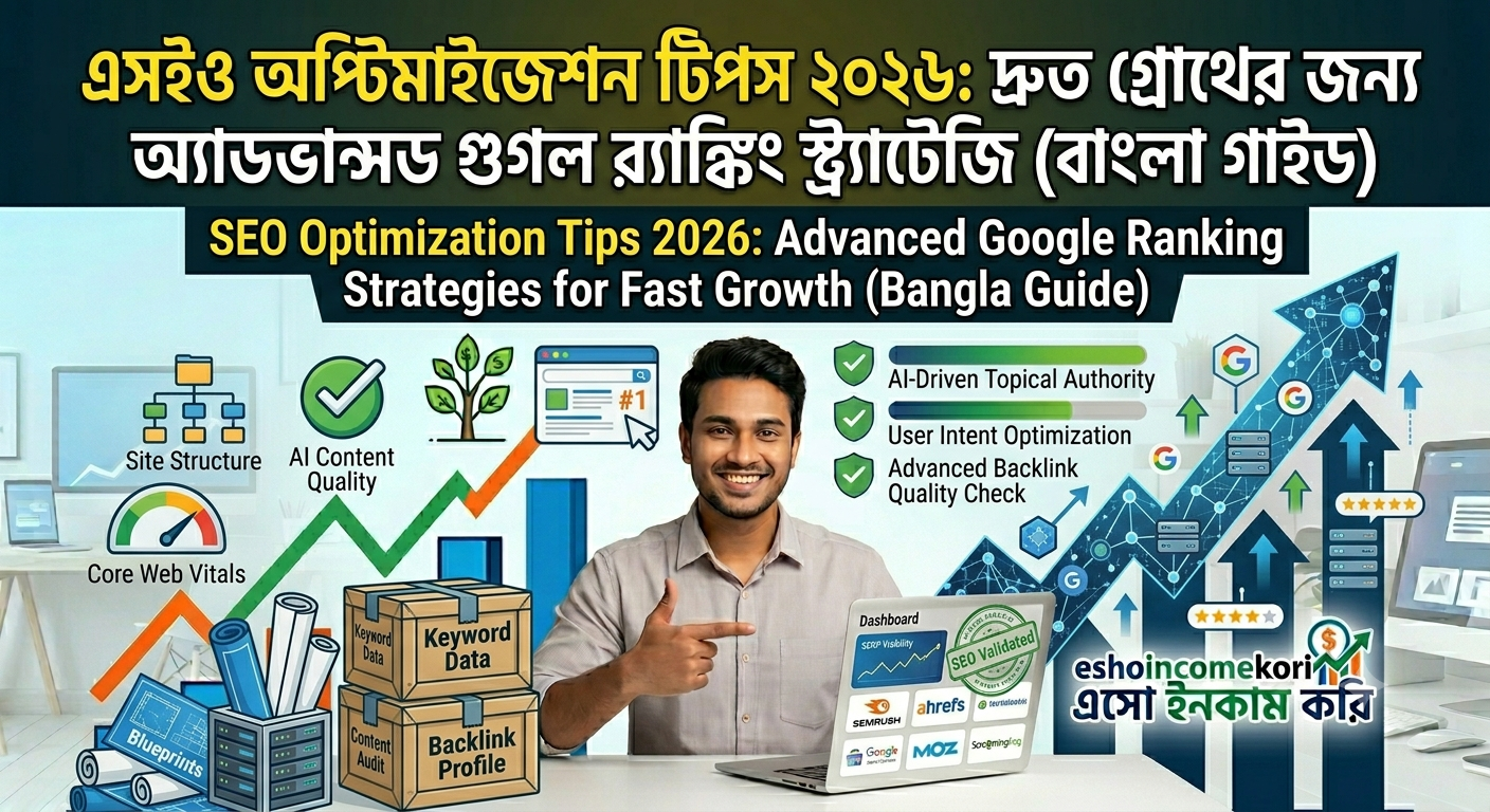 SEO Optimization Tips 2026: Advanced Google Ranking Strategies for Fast Growth (Bangla Guide)