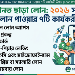 জামানত ছাড়া লোন: ২০২৬ সালে সহজে লোন পাওয়ার ৭টি কার্যকরী উপায় | Loan Without Collateral