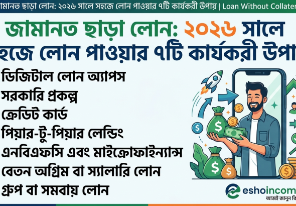 জামানত ছাড়া লোন: ২০২৬ সালে সহজে লোন পাওয়ার ৭টি কার্যকরী উপায় | Loan Without Collateral