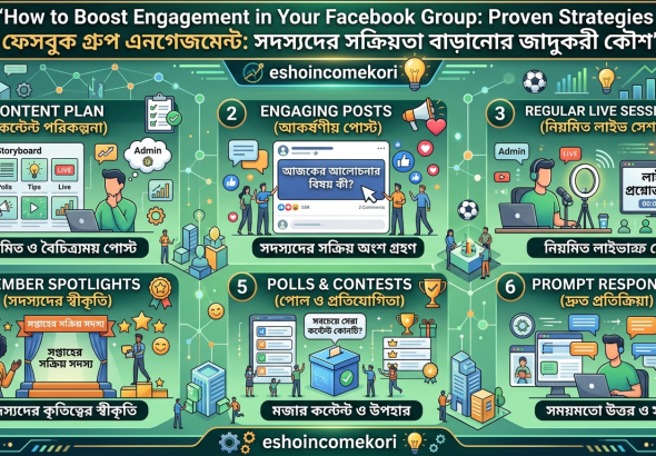 How to Boost Engagement in Your Facebook Group: Proven Strategies | ফেসবুক গ্রুপ এনগেজমেন্ট: সদস্যদের সক্রিয়তা বাড়ানোর জাদুকরী কৌশল